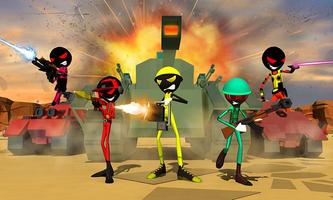 Stickman Battle Simulator 3D اسکرین شاٹ 3