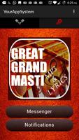 Great Grand Masti Songs โปสเตอร์