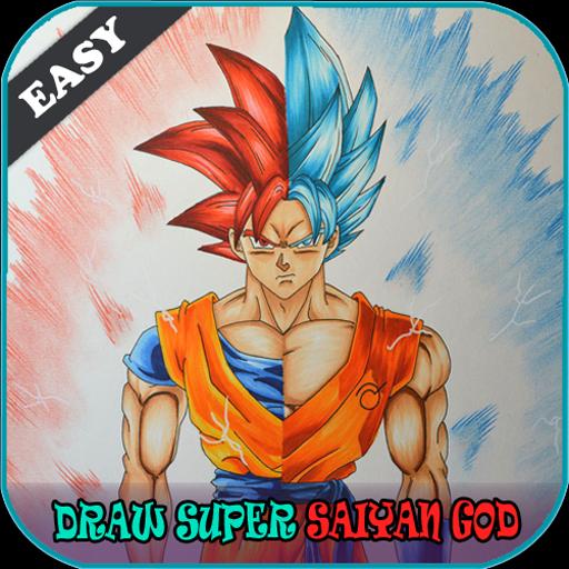 How To Draw Super Saiyan God APK برای دانلود اندروید