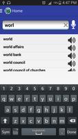 English Dictionary with sound captura de pantalla 1