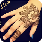 독특한 인도 Mehndi 디자인 아이콘