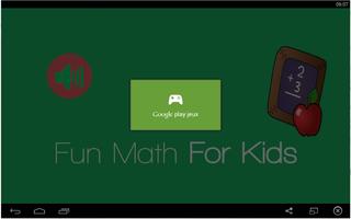 Fun Math For Kids Ekran Görüntüsü 1