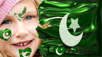 Pak Flag Face Maker,Independance day Face Maker captura de pantalla 2