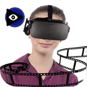 VR video converter/player icon