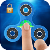 Fidget Spinner Fingerprint lock prank biểu tượng