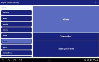 English Turkish Dictionary captura de pantalla 3