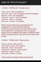 Ingliz tili. Birinchi bosqich screenshot 3