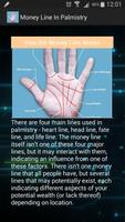 Money Line In Palmistry Affiche