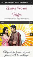 Aastha Weds Aditya Cartaz