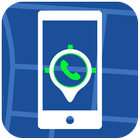 Mobiel nummer tracker-icoon
