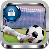 soccer screen locker أيقونة