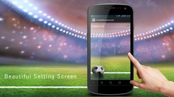 soccer screen locker تصوير الشاشة 1