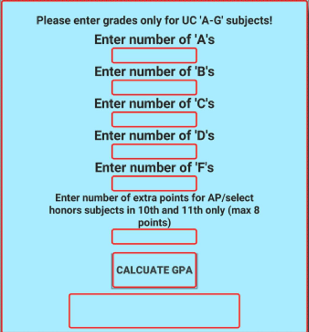 UC GPA Calculator APK for Android Download