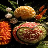 Poster Fruit and Vegetable Carving