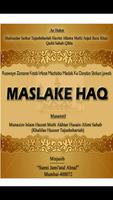 Maslake Haq Affiche