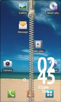 Transparent Screen Lock Affiche