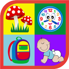 Object Learning Game for Kids (English) icône