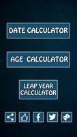Date & Age Calculator Plakat