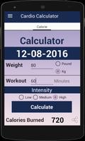 Cardio Calculator Cartaz