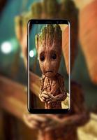 Baby Groot Wallpapers HD-poster