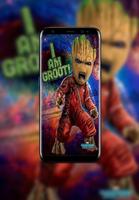 Baby Groot Wallpapers HD スクリーンショット 2