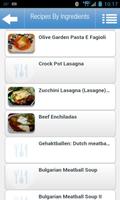 Recipes by Ingredients 截图 2