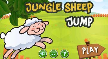 Jungle Sheep Jump Cartaz