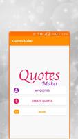 Quotes Maker 포스터
