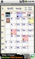 Hindu Calendar Hindi Affiche