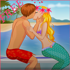 Mermaid kiss icon