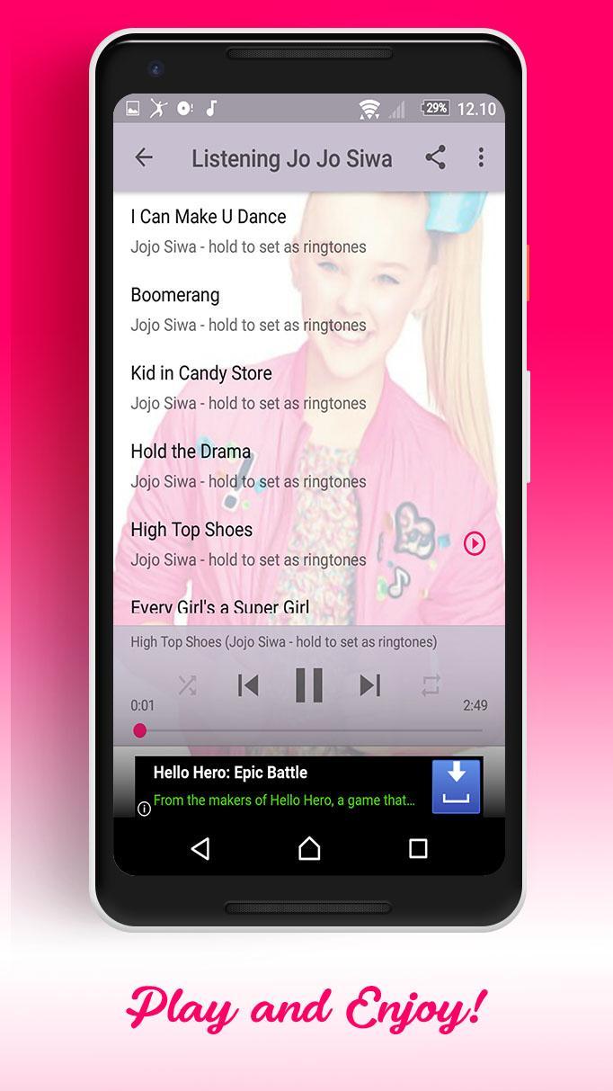 Jojo Siwa All Song Offline For Android Apk Download