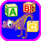 ABCD Preschool Games Dinosaur Zeichen