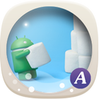 Marshmallow Android theme icône