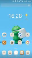 Marshmallow Android theme Affiche