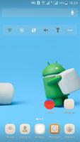 Marshmallow Android theme syot layar 2