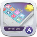 Frisches Mädchen Thema für ABC APK