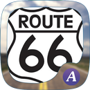 Route 66 theme-ABC Launcher APK