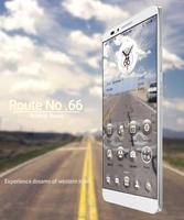 Route 66 theme-ABC Launcher capture d'écran 2
