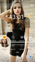 girl tema panas poster