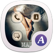 I Miss You ABC Launcher Theme