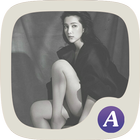 Little black dress theme-ABC آئیکن