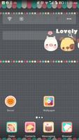 Lovely pets theme ABC launcher اسکرین شاٹ 1