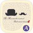 Mustache theme - ABC launcher