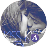 Kiss goodbye theme for ABC icon