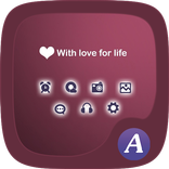 Love life theme - ABC Launcher