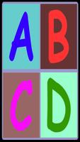 Kids Learn ABC Poster