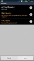 ABC-VoIP SIP phone dialer Screenshot 2
