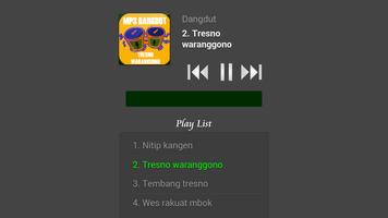 Mp3 Dangdut Tresno Waranggono Ekran Görüntüsü 2