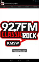Classic Rock 92.7 KMSW Affiche