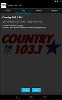 Country 103.1 FM capture d'écran 1